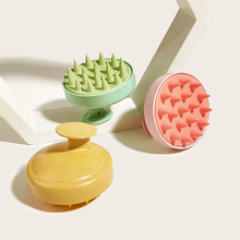 Load image into Gallery viewer, Wheat Straw Scalp Massagers & Shampoo Brush