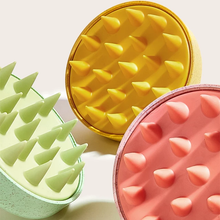 Load image into Gallery viewer, Wheat Straw Scalp Massagers & Shampoo Brush