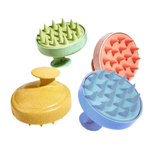 Load image into Gallery viewer, Wheat Straw Scalp Massagers &amp; Shampoo Brush
