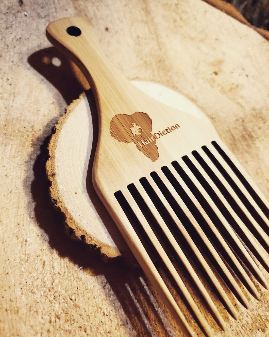 Natural Bamboo Comb